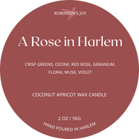 A Rose in Harlem 2oz Candle- Signature Collection
