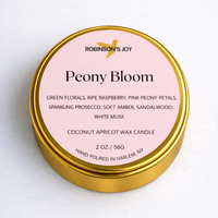 Peony Blossom 2oz Travel Candle - Spring 2026