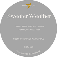 Sweater Weather 2oz Travel Candle- Fall Collection
