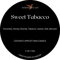Sweet Tabacco 2oz Candle - Black Label Men's Collection