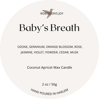 Baby's Breath 2oz Candle- Signature Collection