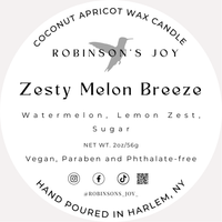 Zesty Melon Breeze 2oz Travel Candle - Spring 2025