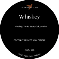 Whiskey 2oz Candle - Black Label Men's Collection
