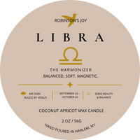 The Libra Candle - Zodiac Collection