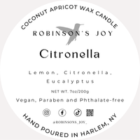 Citronella 7oz Candle- Spring / Summer 2025