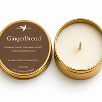 Gingerbread 2oz Travel Candle- Fall Collection