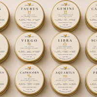 The Aquarius Candle - Zodiac Collection