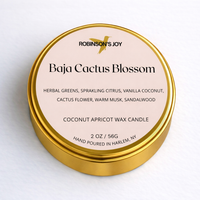 Baja Cactus Blossom 2oz Travel Candle - Spring 2026