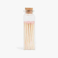 Pink Matches in Cork Vial