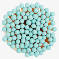 Baby Blue Matches in Cork Vial