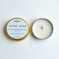 Sea Salt + Orchid 2oz Travel Candle - Spring 2026