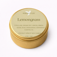Lemongrass 2oz Candle- Signature Collection