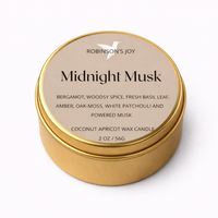 Midnight Musk 2oz Candle- Signature Collection