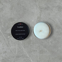 Leather 2oz Candle - Black Label Men's Collection