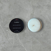 Leather 2oz Candle - Black Label Men's Collection
