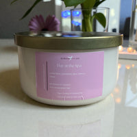 Day at the Spa 8.5 oz Glass Candle- Signature Collection