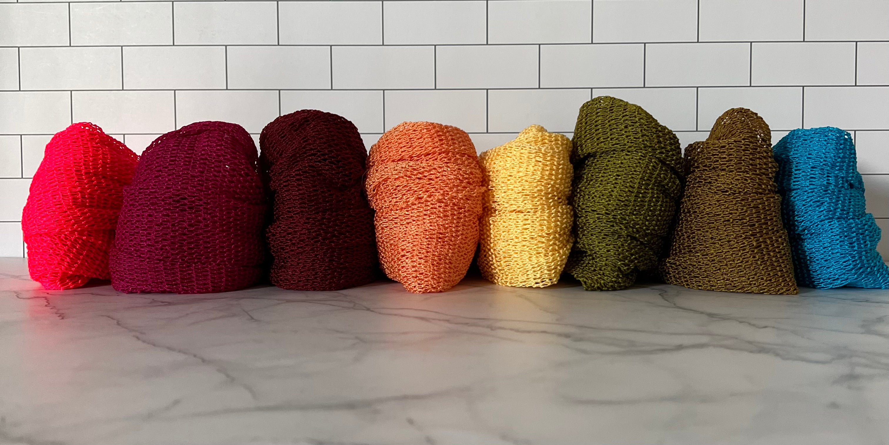 Exolfiating Rags African Exfoliating Nets vs. Traditional Wash Rags – Robinson's Joy