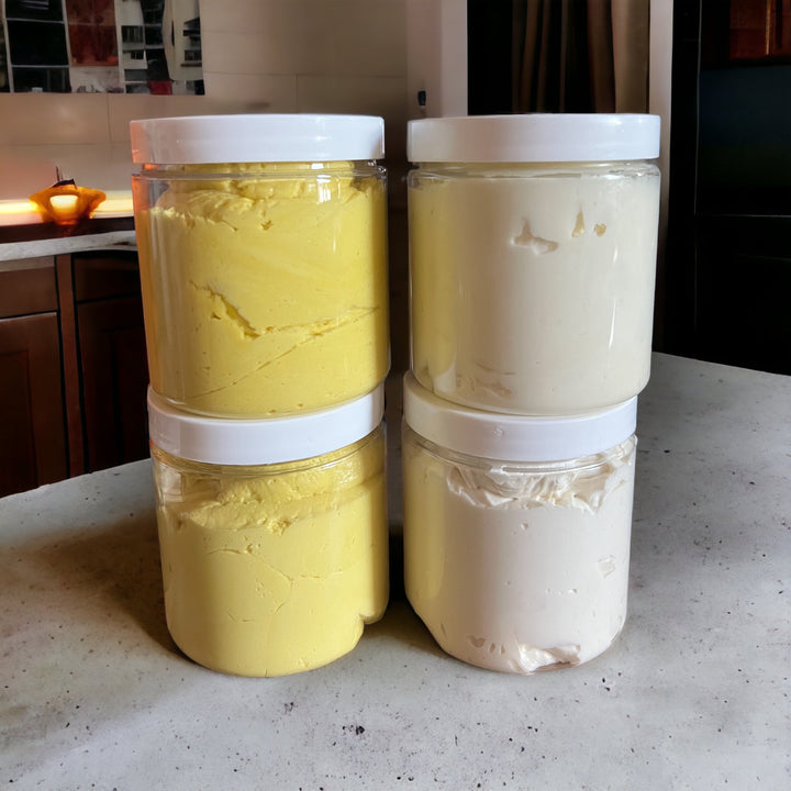 Raw White Shea Butter vs Yellow (Golden) Shea Butter