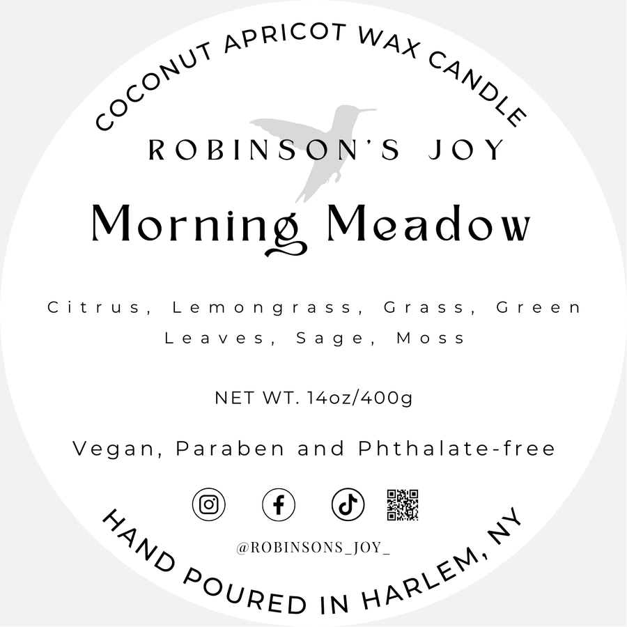 Morning Meadow 14oz Luxury Candle- Spring 2025