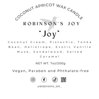 “Joy” Luxury 7 oz Tin Candle- SIGNATURE COLLECTION