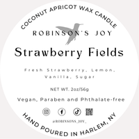 Strawberry Fields 2oz Travel Candle - Spring 2025