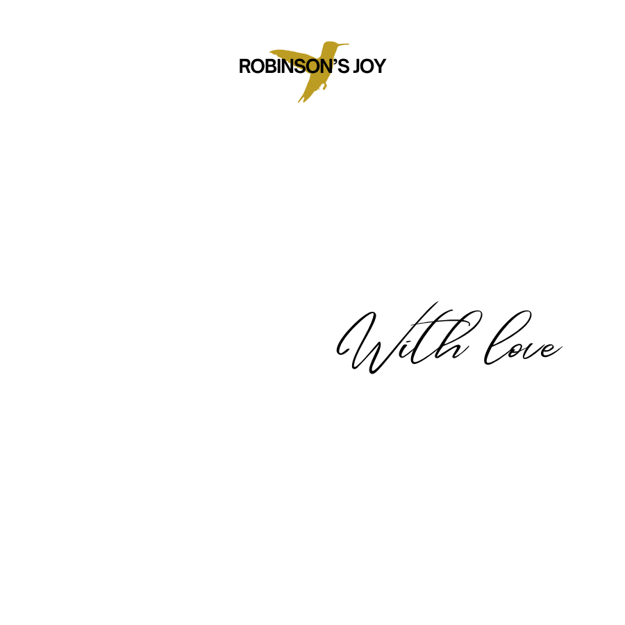 "With Love" 2oz Candle- The Joyful Moments Collection