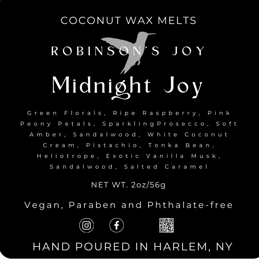 Midnight Joy Wax Melts - ROMANTIC COLLECTION