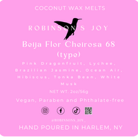 Beija Flor Cheirosa 68 (type) Wax Melts- ROMANTIC COLLECTION