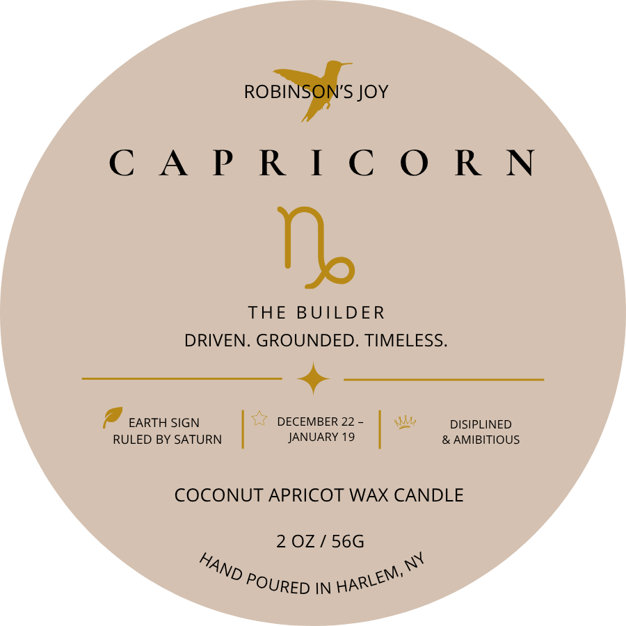 The Capricorn Candle - Zodiac Collection
