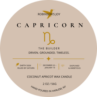 The Capricorn Candle - Zodiac Collection