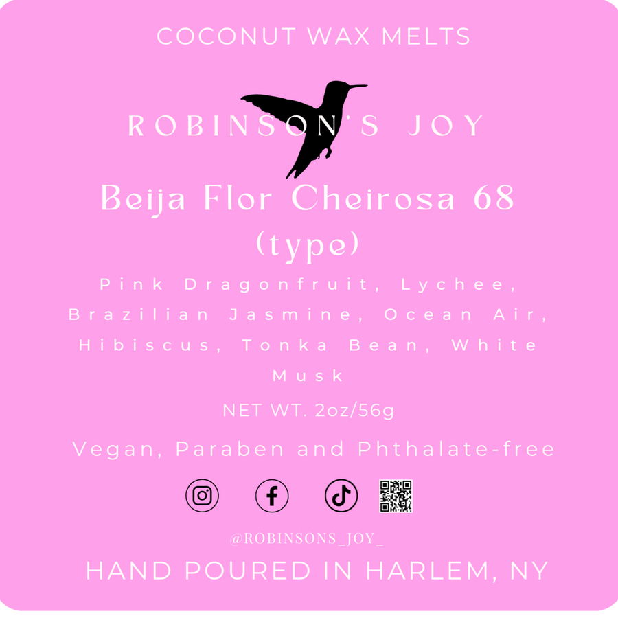 Beija Flor Cheirosa 68 (type) Wax Melts- ROMANTIC COLLECTION