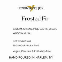 Frosted Fir 5oz Ceramic Candle- Holiday Collection