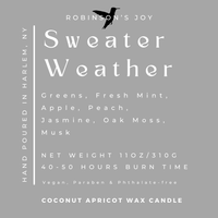 Sweater Weather Luxury Tin Candle- Fall Collection