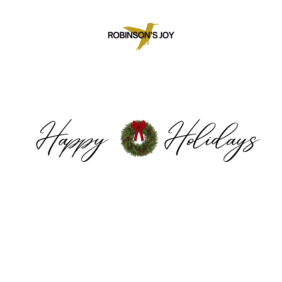 "Happy Holidays" 2oz Candle- Joyful Moments Collection