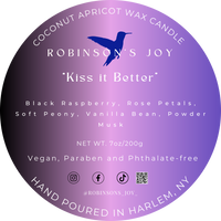 "Kiss it Better" 7oz  Candle- ROMANTIC COLLECTION