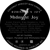 Midnight Joy Luxury Tin 7oz Candle - THE ROMANTIC COLLECTION