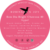 Bom Dia Bright Cheirose 40 (type) 7 oz Candle- The Romantic collection