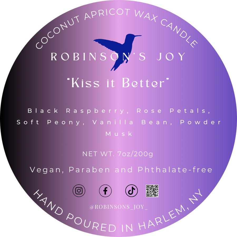 "Kiss it Better" 7oz  Candle- ROMANTIC COLLECTION