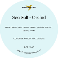 Sea Salt + Orchid 2oz Travel Candle - Spring 2026