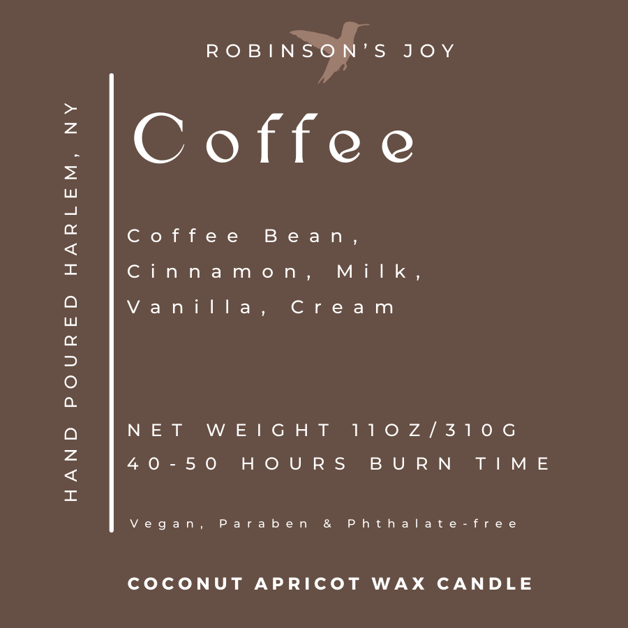 "Coffee" Luxury Tin Candle - Fall Collection