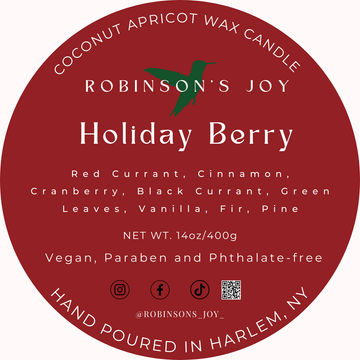 Cranberry Woods Travel Candle