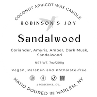 Sandalwood Luxury Tin 7oz Candle- SIGNATURE COLLECTION