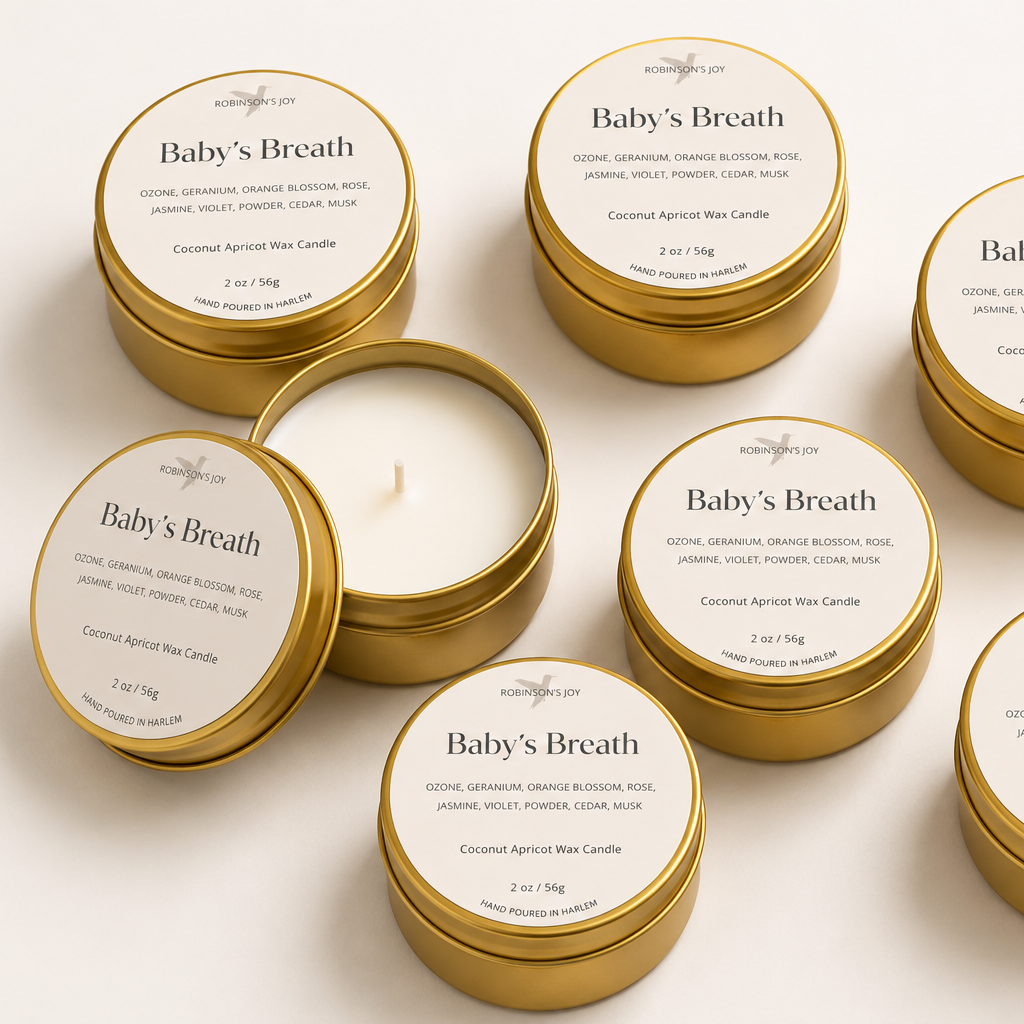 Baby's Breath 2oz Candle- Signature Collection