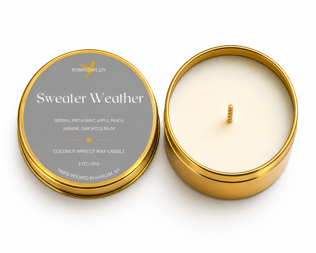 Sweater Weather 2oz Travel Candle- Fall Collection