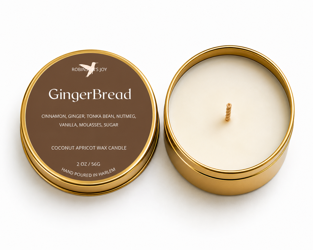 Gingerbread 2oz Travel Candle- Fall Collection