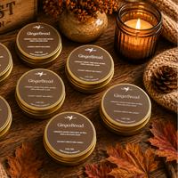 Gingerbread 2oz Travel Candle- Fall Collection