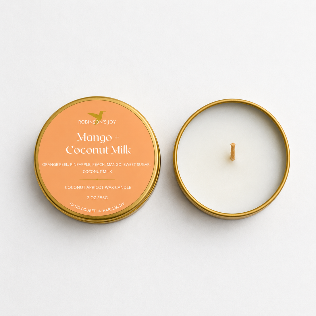 Mango + Coconut Milk 2oz Travel Candle - Limited Release