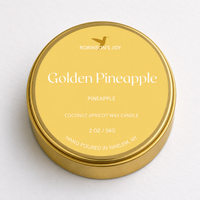 Golden Pineapple 2oz Travel Candle - Limited Release