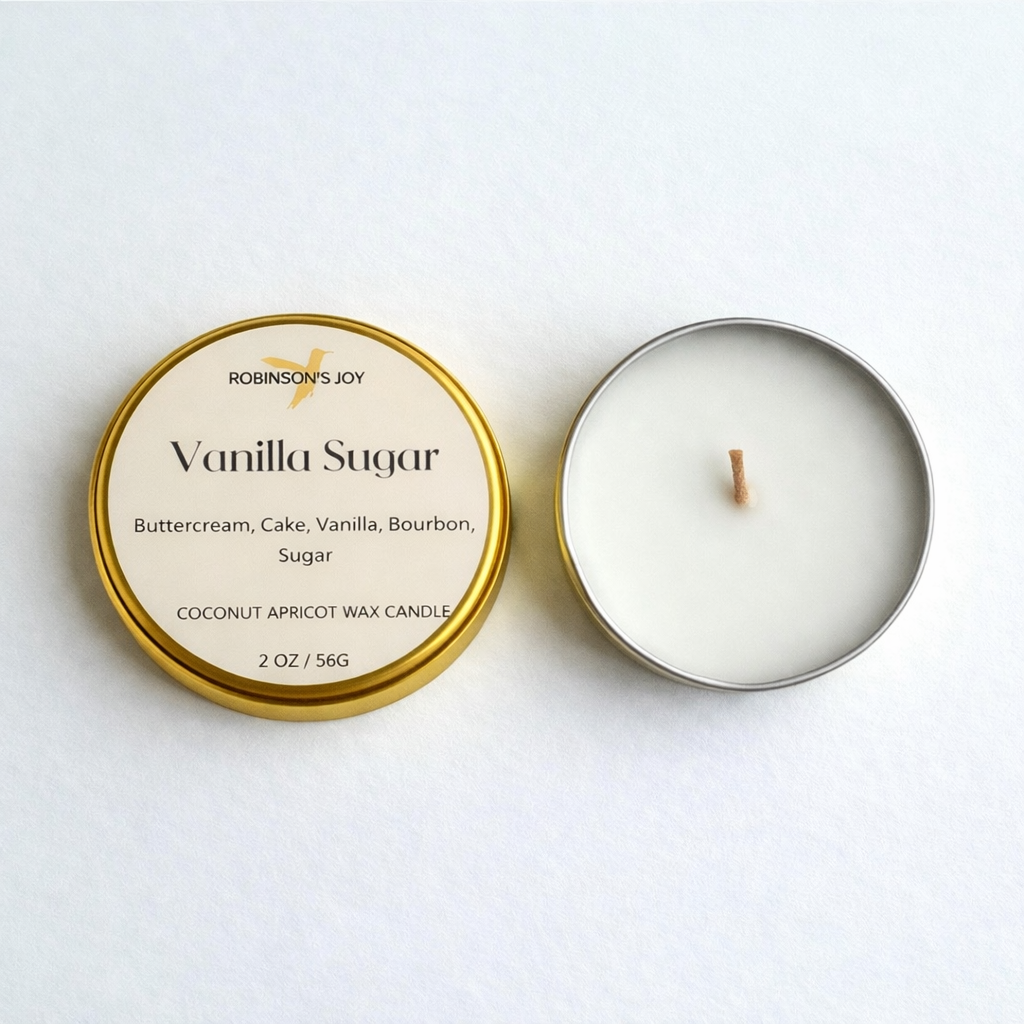 Vanilla Sugar- Signature Collection 2oz Travel Candle