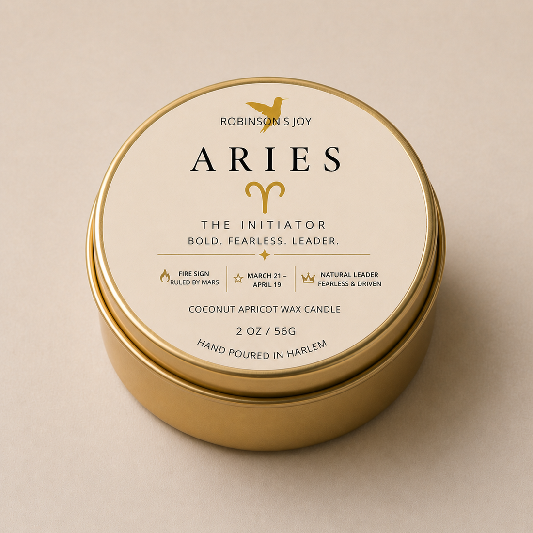 The Aries Candle - Zodiac Collection